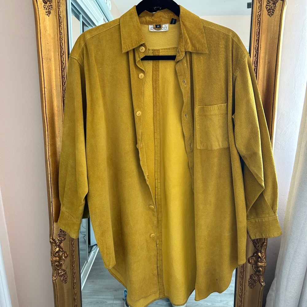 Vintage Suede Shirt/Jacket (unisex)